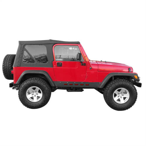 Jeep TJ Rear Tube Fender Flares for 1997-2006 Jeep Wrangler TJ