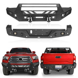 Front & Rear Bumpers Combo(16-23 Toyota Tacoma 3rd Gen) - Rodeo Trail